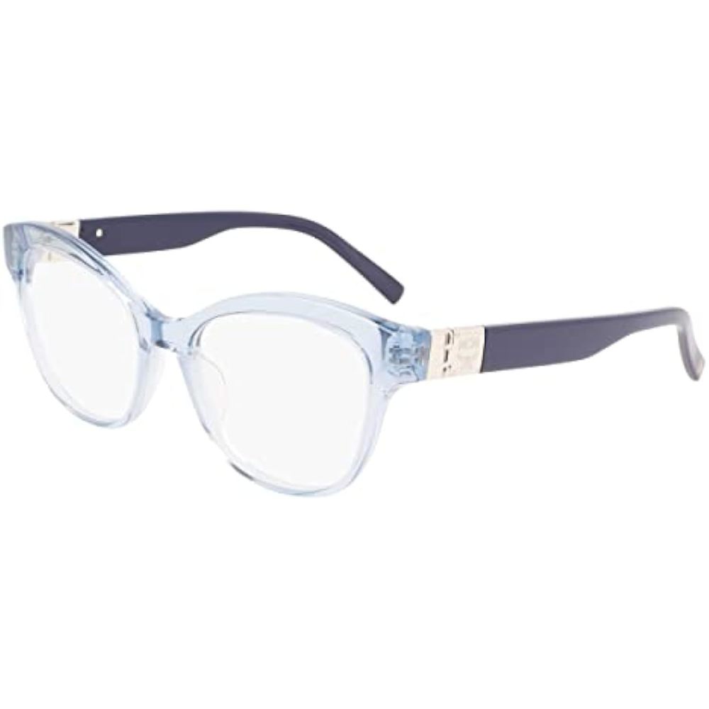NEW MCM 2699E 424 Crystal Blue Eyeglasses 55mm with MCM Case